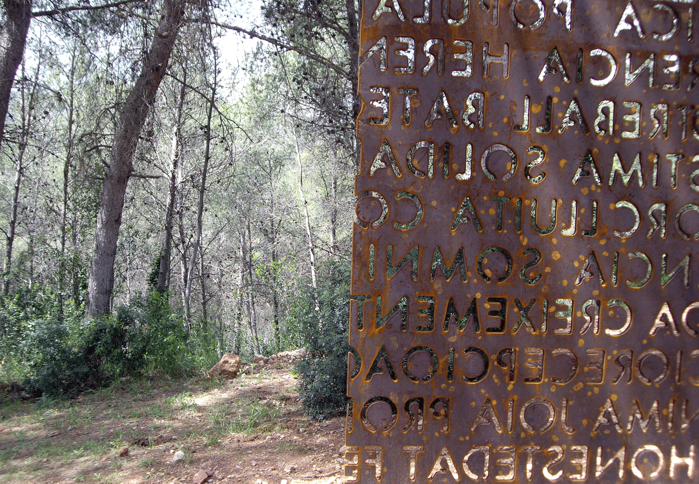 DOOR OF HUMAN VALUES (2007) Bosch of Felix Alsina, Vallirana, Barcelona, Juanjo Novella