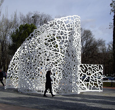 The Rose – Monumental Urban Sculpture in Torrejón de Ardoz, Spain