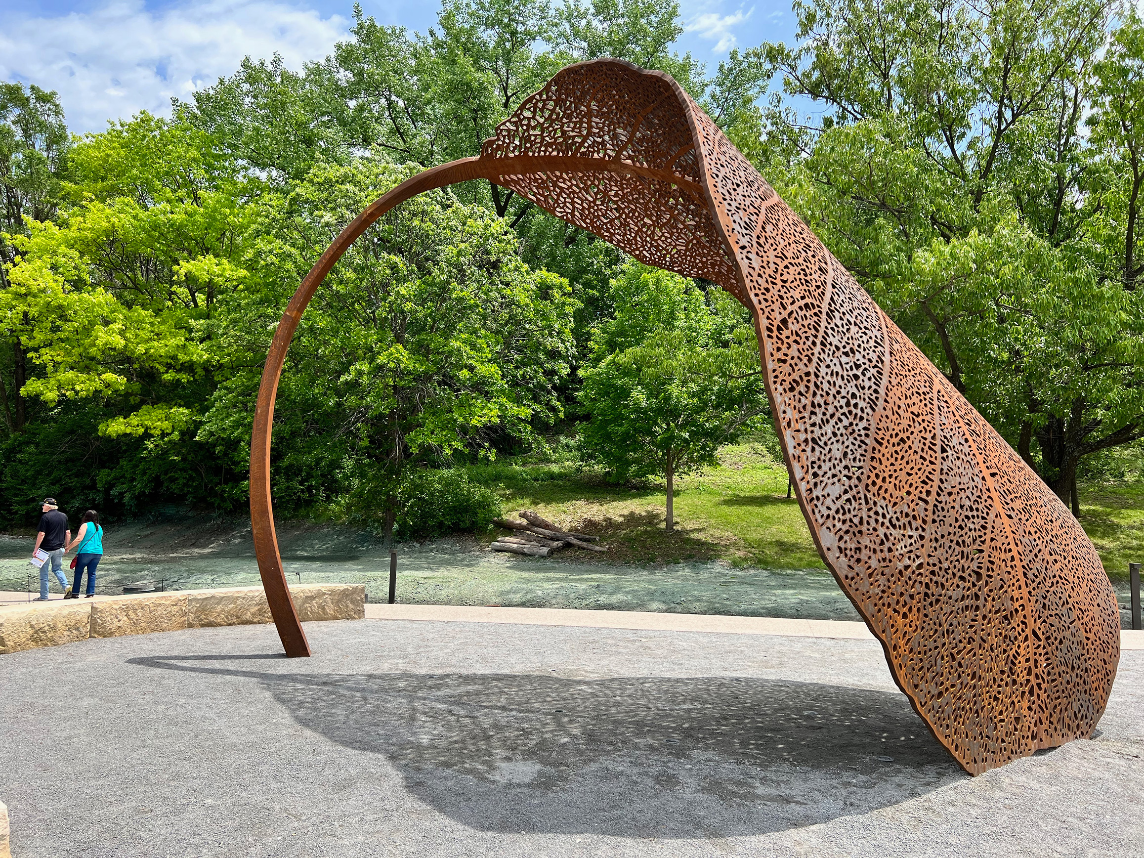 THRESHOLD (2021), Des Moines Botanical Garden, Iowa, United States of America